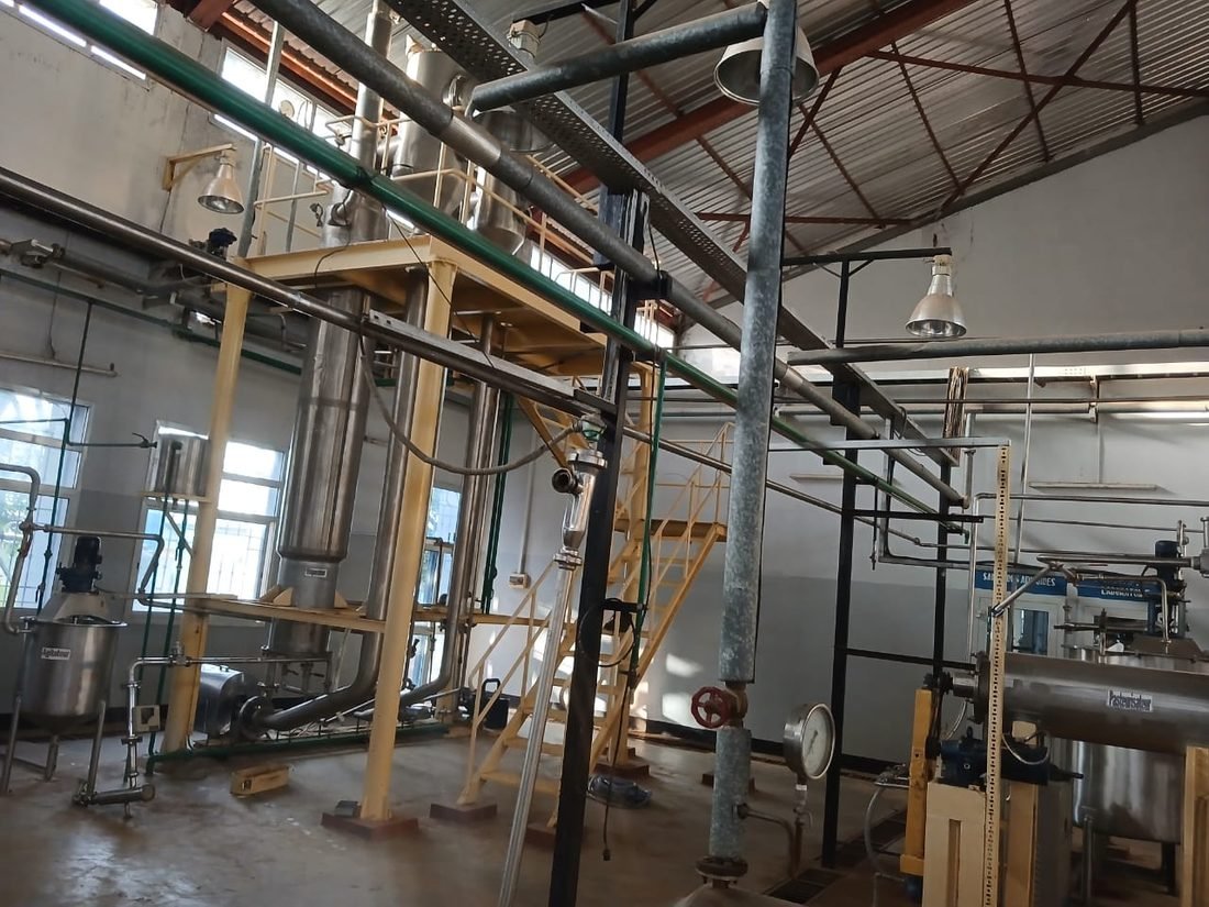Installation d'&eacute;vaporation et tuyauterie industrielle