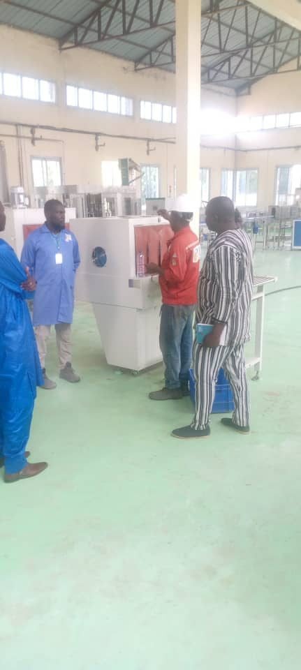 Visite technique de l'usine